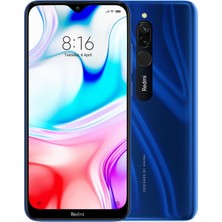 M21 Xiaomi Redmi 8 Arka Pil Kapağı Mavi