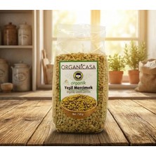 Organicasa Organik Yeşil Mercimek 750 gr