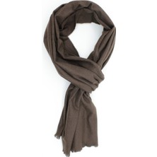 İmza Kahverengi Düz Desen Kaşkol 1067255100