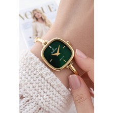 Essence Vintage Seri Küçük Kasa Çelik Kararma Renk Atma Yapmaz Kadın Kol Saat+Bileklik BD1222.170