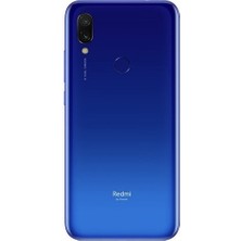 M21 Xiaomi Redmi 7 Arka Pil Kapağı Mavi