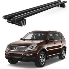 Today Auto Pençe Ssangyong Rexton Y290 (2012-2017) Uyumlu Siyah Ara Atkı Port Bagaj Tavan Barı