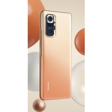 M21 Xiaomi Redmi Note 10 Pro Arka Kapak Beyaz - Turuncu