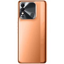 M21 Tecno Spark 8t Arka Kapağı Turuncu