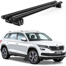 Today Auto Pençe Skoda Kodiaq (2017-2023) Uyumlu Siyah Ara Atkı Port Bagaj Tavan Barı