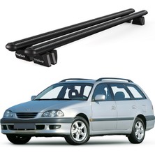 Today Auto Pençe Toyota Avanssis Wagon (1998-2008) Uyumlu Siyah Ara Atkı Port Bagaj Tavan Barı