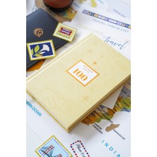 Matt Notebook Gezi & Seyahat Günlüğü Sarı 110 gr 104 Yaprak 11,6 cm x 16,7 cm Boyutunda