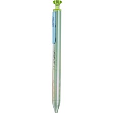 Writech Wrıtech W-0156A1 Metal Up Yeşil Gövde 0,7mm Mavi Jel Kalem - 6'lı Kutu