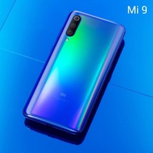 M21 Xiaomi Mi 9 Arka Pil Batarya Kapağı Parlak Mavi