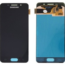 M21 Samsung Uyumlu A3 2016 LCD Ekran Dokunmatik B-7000 Renk-Siyah