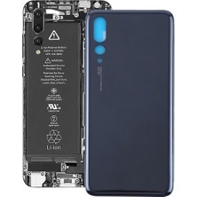 M21 Huawei Uyumlu P20 Pro Siyah Arka Pil Kapağı Siyah