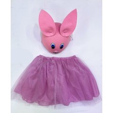 Akinco Çocuk Gösteri Kostümü Pembe Tavşan