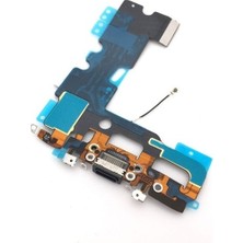 M21 Apple Uyumlu iPhone 7 Şarj Soketli Mikrofon Filmi Flex Siyah