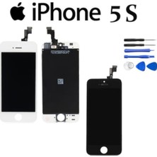 M21 Apple Uyumlu iPhone 5s LCD Ekran Dokunmatik + Tamir Seti Beyaz