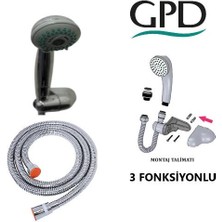 Gpd Askılı Duş Takımı 3 Fonksiyonlu DST75