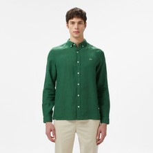  collection lacoste regular fit keren gömlek