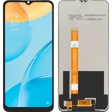 M21 Oppo A16 Uyumlu LCD Ekran Dokunmatik Siyah