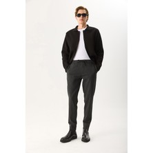 Vena Erkek Alfred Beli Lastikli Pantolon - Antrasit