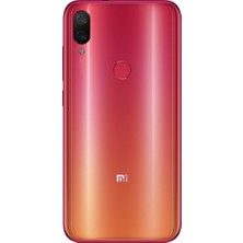 M21 Xiaomi Mi Play Arka Pil Kapağı Gold- Kırmızı
