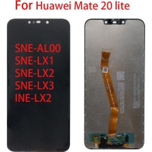 M21 Huawei Mate 20 Lite Uyumlu LCD Ekran Altın - Dore