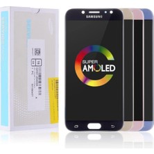 M21 Samsung Galaxy Uyumlu J7 Pro (SM-J730F) LCD Dokunmatik Ekran OLED Beyaz