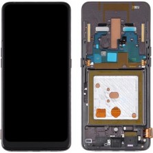 M21 Samsung Uyumlu A80 LCD Ekran Dokunmatik Çıtalı Renk-Altın