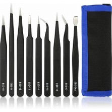 M21 Esd 9'lu Paslanmaz Çelik Anti Statik Cımbız Seti