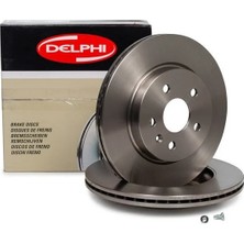 Opel Corsa E Ön Fren Diski Takım 90PS Delphi Marka