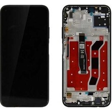 M21 Huawei P40 Lite LCD Ekran + Dokunmatik Çıtalı Siyah