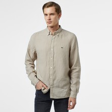  collection lacoste regular fit keren gömlek