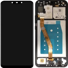 M21 Huawei Mate 20 Lite LCD Ekran + Dokunmatik Full Çıtalı Beyaz Gold