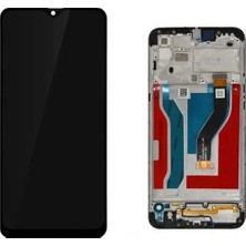 M21 Samsung Uyumlu A10S LCD Ekran Dokunmatik Çıtalı-Siyah