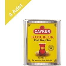 Çaykur Tomurcuk Dökme Çayı Teneke (125 G) x 4 Adet