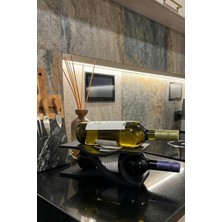 Doyonix Modern 2 Şişelik Şaraplık | Dekoratif Şişe Tutucu ve Şarap Standı