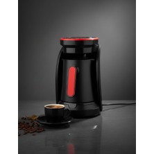 WİderMarkt Otomatik Türk Kahvesi Makinesi – Taşma Sensörlü, Sesli Uyarı, Çift Ağızlı Cezve, Otomatik Kapanma