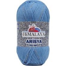 Himalaya Arisya 27-09 Mavi Şerit Simli
