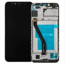 M21 Huawei Y6 2018 LCD Ekran Dokunmatik Full Çitalı (525848647) Beyaz