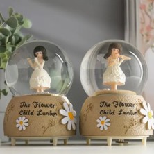 Akinco Kemancı Kız Kar Küresi Orta Boy