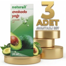 Naturoil Avakado Yağı 3X20 cc