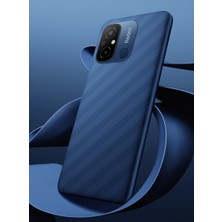 M21 Xiaomi Redmi 12C Arka Pil Batarya Kapağı Koyu Mavi