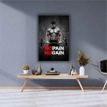 Spor | Fitness | Gym | Motivasyon Temalı Dekoratif Cam Tablo
