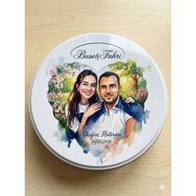 Berlin Baskı Kişiye Özel Nikah Şekeri Kutusu