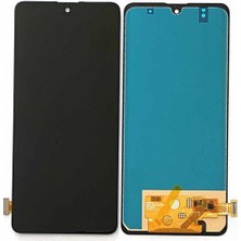 M21 Samsung Galaxy A51 LCD Ekran Dokunmatik Beyaz - Siyah