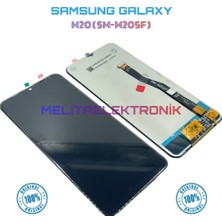 M21 Samsung Galaxy M20 SM-M205F LCD Ekran Dokunmatik Servis Çok Renkli