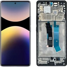 M21 Xiaomi Redmi Note 14 Pro 4g OLED LCD Ekran Dokunmatik Çıtalı Siyah