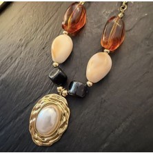 Bimia Bohem Incili Kolye