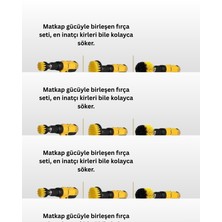 Astraltech Matkap Uyumlu Temizlik Fırçası Seti 3’lü Çok Amaçlı