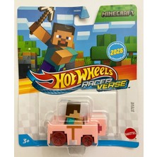 Hot Wheels Racerverse Minecraft Steve 1:64 Metal Model Araba