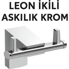 Onno Leon Ikili Askılık Krom
