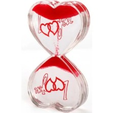 Akinco Kalp Şeklinde Jel Kum Saati